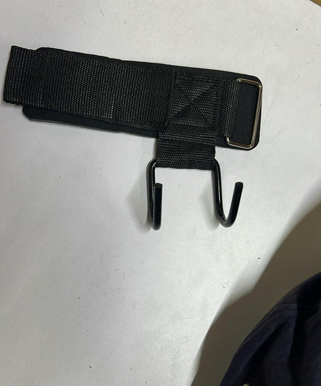 Weight Lifting Rod Hooks Wrist Support (Pair of 1)