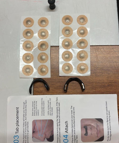 Magnetic Breathing Nasal Strip